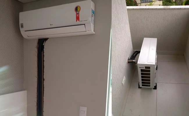 Infraestrutura de ar-condicionado